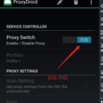 proxydroid 使用说明 以雷电模拟器为例