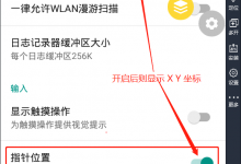 雷电模拟器如何打开开发者模式,并开启显示坐标-海边拾贝